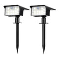 Solar Spot Lights Outdoor Motion Sensor, [62 LED]3 Modes Solar Landscape Spotlights Outdoor Waterproof,  for Yard Garden Patio