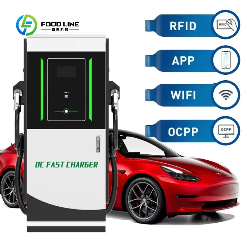 Customized Commercial Ev Charging Station Electric Car Charging Station 120kw Dc Ev Charger 120 Kw with Battery Storage