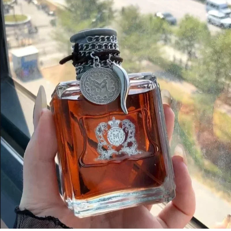 Russian Popular Sandalwood Men's Perfume,luxury Wild Captivating Leather And Cedarwood Notes Perfume,with Amber/musk/ebony Woody
