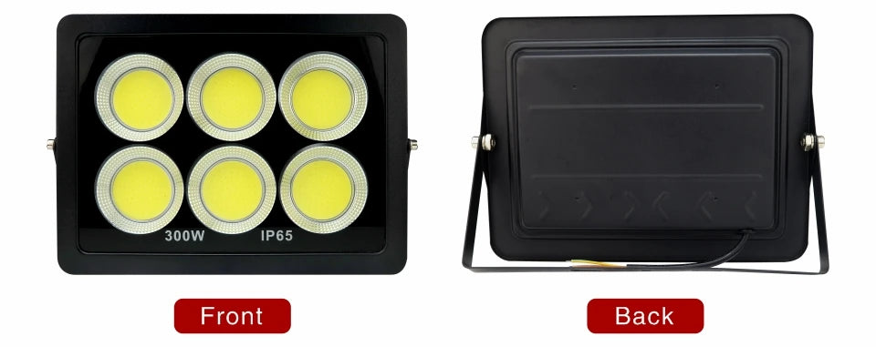 COB Flood Light 300W 200W 100W 50W Outdoor Lighting LED Floodlight 220V Spotlight IP65 Modern Waterproof Outdoor Led Garden Lamp