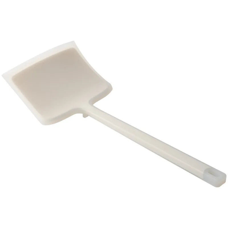 Food Grade Silicone Spatula Non-Stick Pan Safe Heat Resistant Wide Head Cooking Turner Scraper for Baking Frying Kitchen Utensil