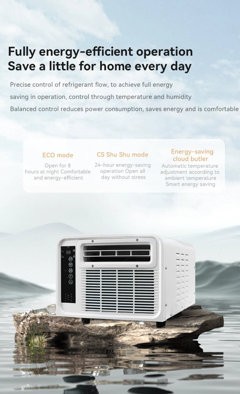 New Appliance Mini Air Conditioner With Cooling And Heating Mode Mobile Mini Ac Air Conditioner For Room