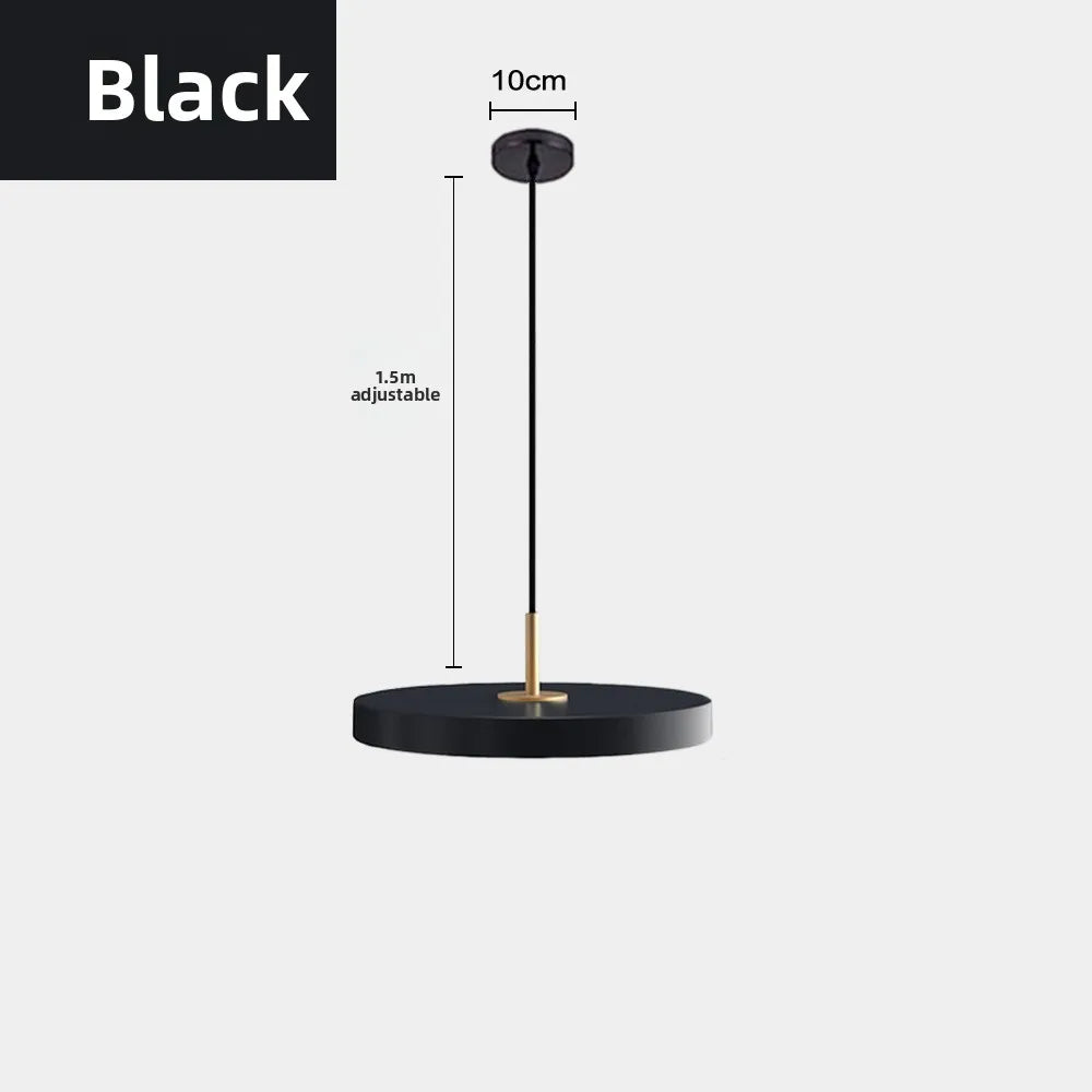 Nordic Modern Led Pendant Chandelier Adjustable Modern Led Chandeliers and Pendant Lights Office Cafe Canteen Restaurant