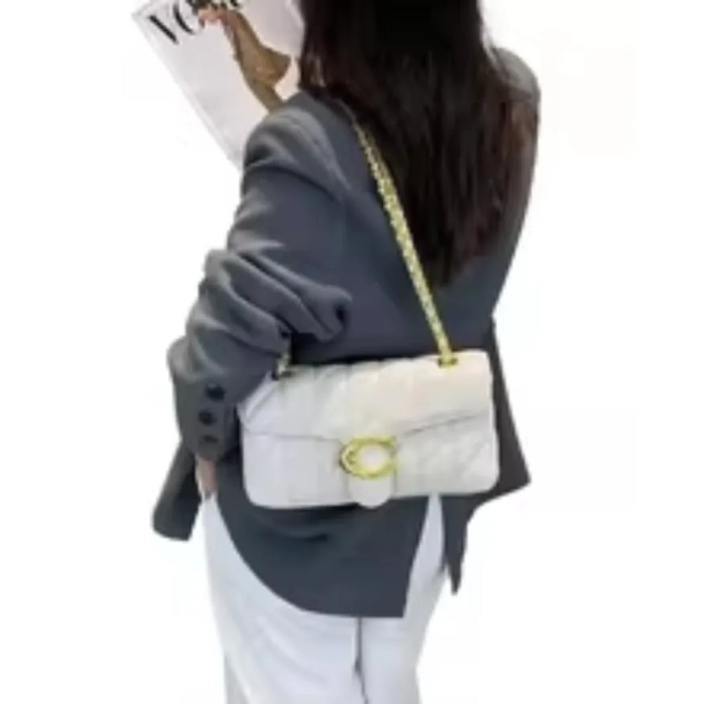 2026 new European retro classic fashionable versatile chain flap crossbody bag, suitable for women to match