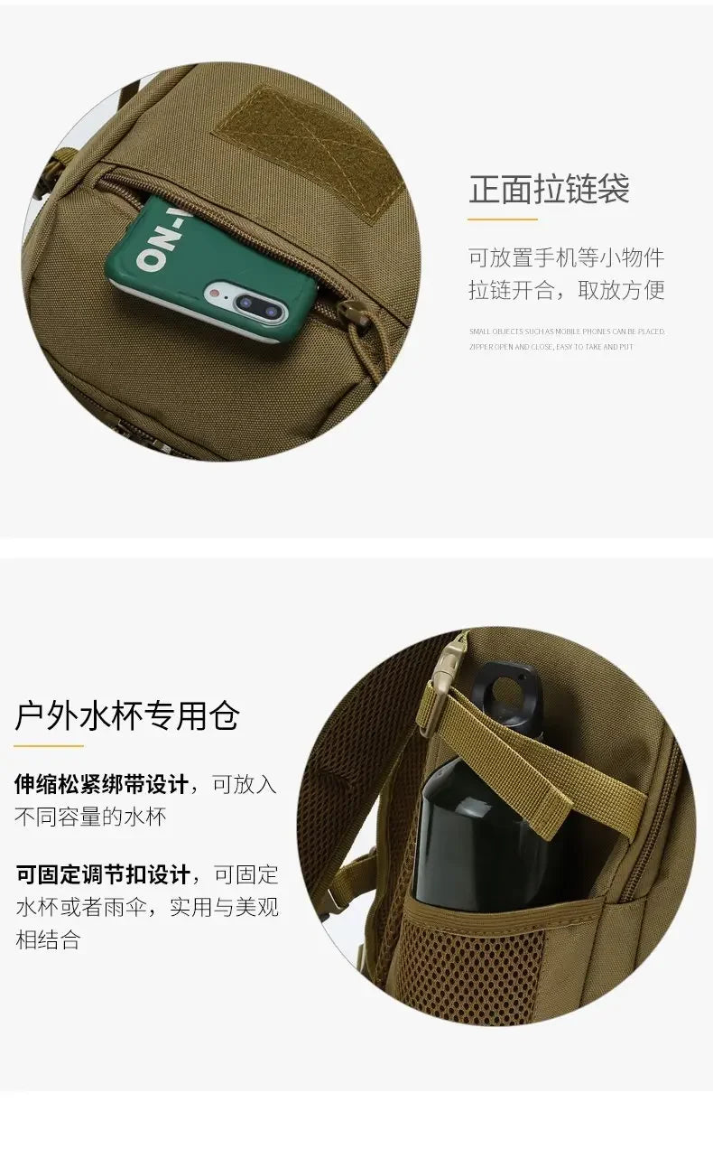 Travel Outdoor Backpack Mini Small Waterproof Camping Hiking Fishing Hunting bags Climbing Women Men Rucksack Daypack mochilas