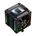 Power Train X-GAMERX MK8 Air Cooling CPU Radiator 6 Heat pipes Radiator ARGB Dual Fan LCD Screen Cooler INTEL LGA1700 1200 AM5