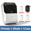 P2 Mini Thermal Label Printer Self-adhesive Food Stickers Bluetooth Maker Pocket Name Price Barcode Business Labeling Machine