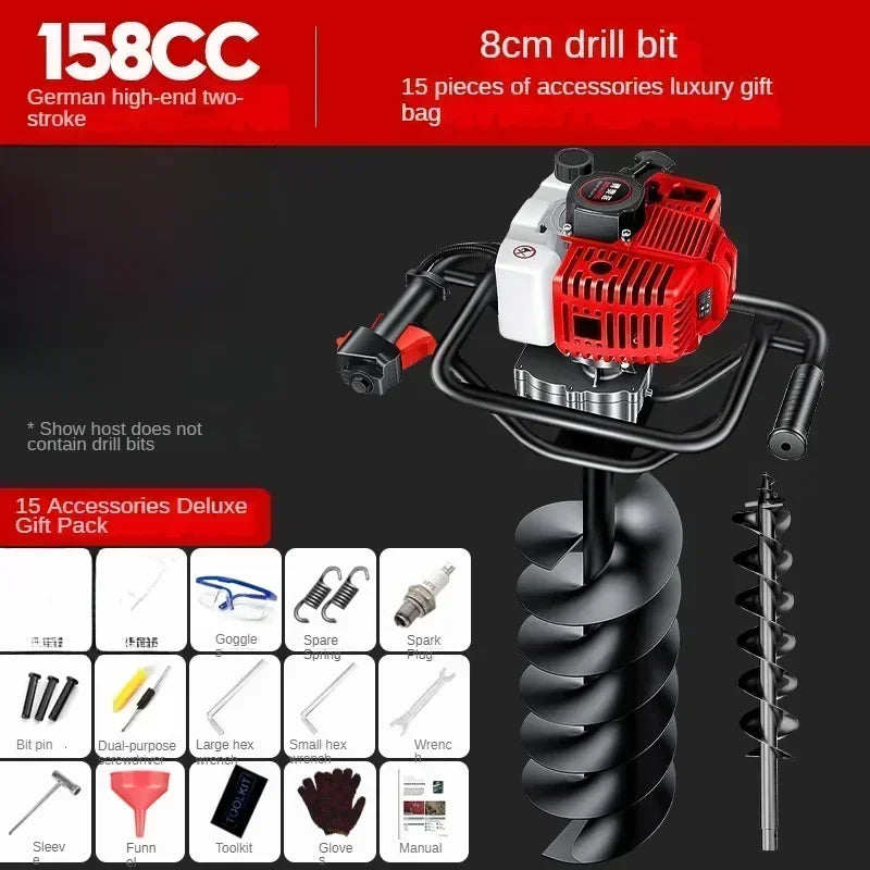 Effortlessly Dig Holes and Plant Trees with this Small Agricultural Hole Digging Tool