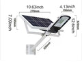 Solar Street Lights Outdoor IP67 Solar Lamp Dusk to Dawn Solar Powered Road Light for Garden/Parking-Lot/Driveway/Square/Yard