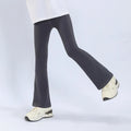 Girl Clothes Size Small Girls' Casual Active Flare Leggings Kids Dance Workout Yoga Pants Comfy Little Girls Skating Pants