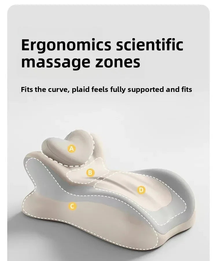 Multifunctional Memory Foam Pillow for Prone Rest, Couple Positioning Support Cushion, Bedroom Buttock Lift Pillow
