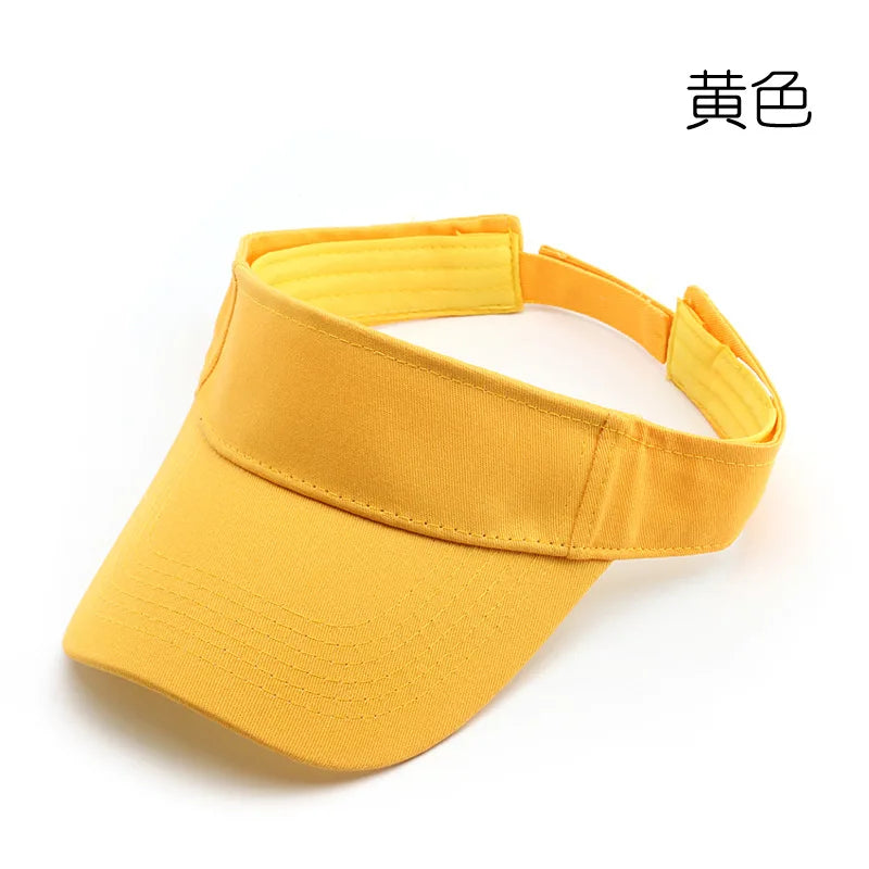 Fashionable retro solid color flat brim baseball cap, outdoor women's sun protection breathable open-top cap, duckbill cap