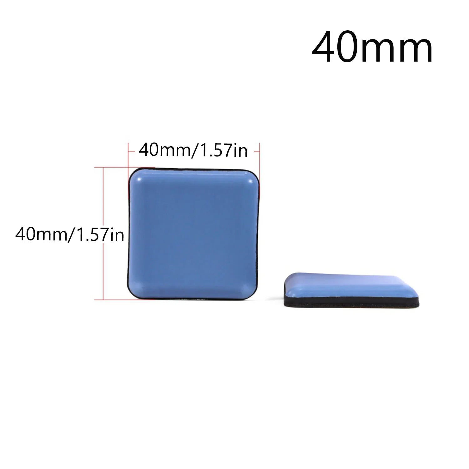 4~16pcs Feet Gliders Sliding Pads Home Furniture Sliders Furniture Gliders PTFE  Floor Mover Pads For  Household Hardware