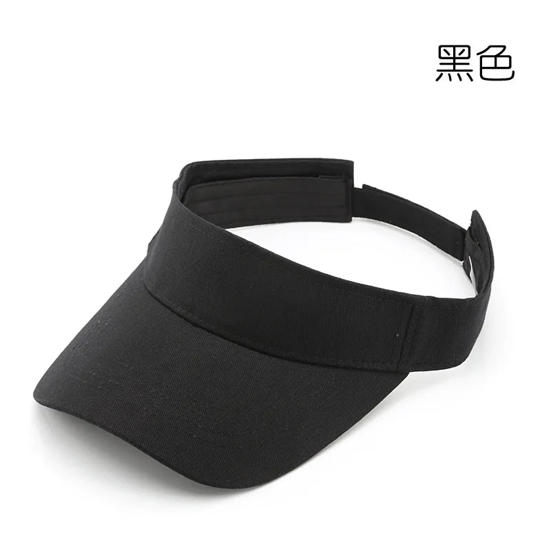 Fashionable retro solid color flat brim baseball cap, outdoor women's sun protection breathable open-top cap, duckbill cap
