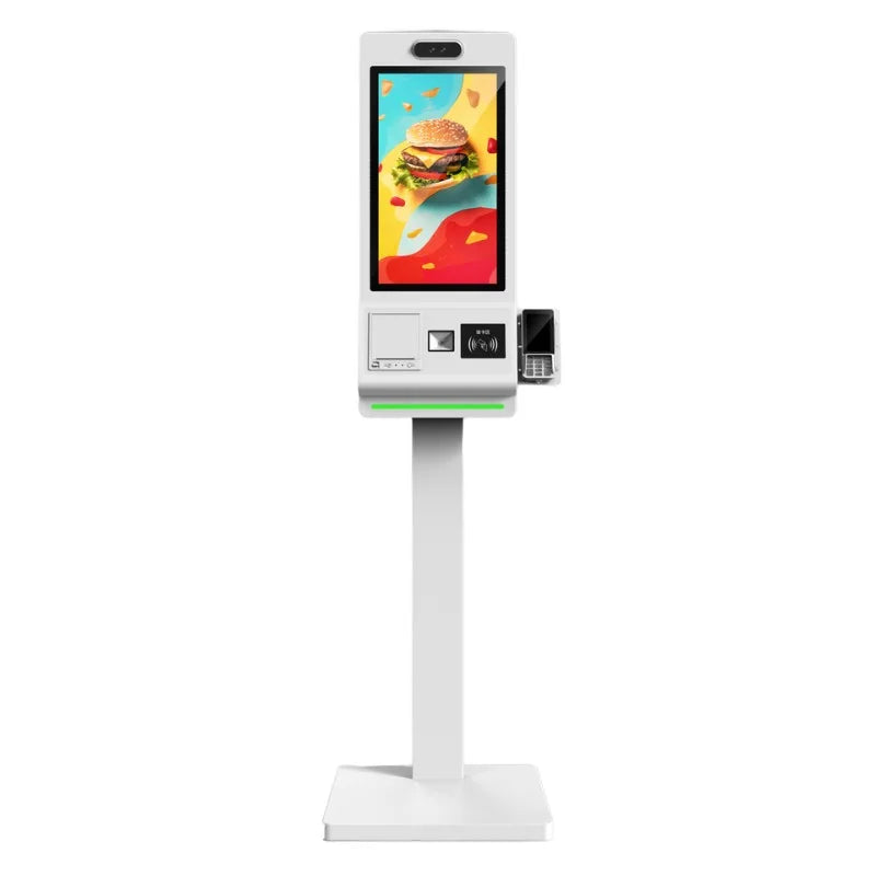 21.5/23.6/27/32 Inch Touch Screen Ordering Kiosk Windows Android Interactive Outdoor Self Ordering Payment Machine