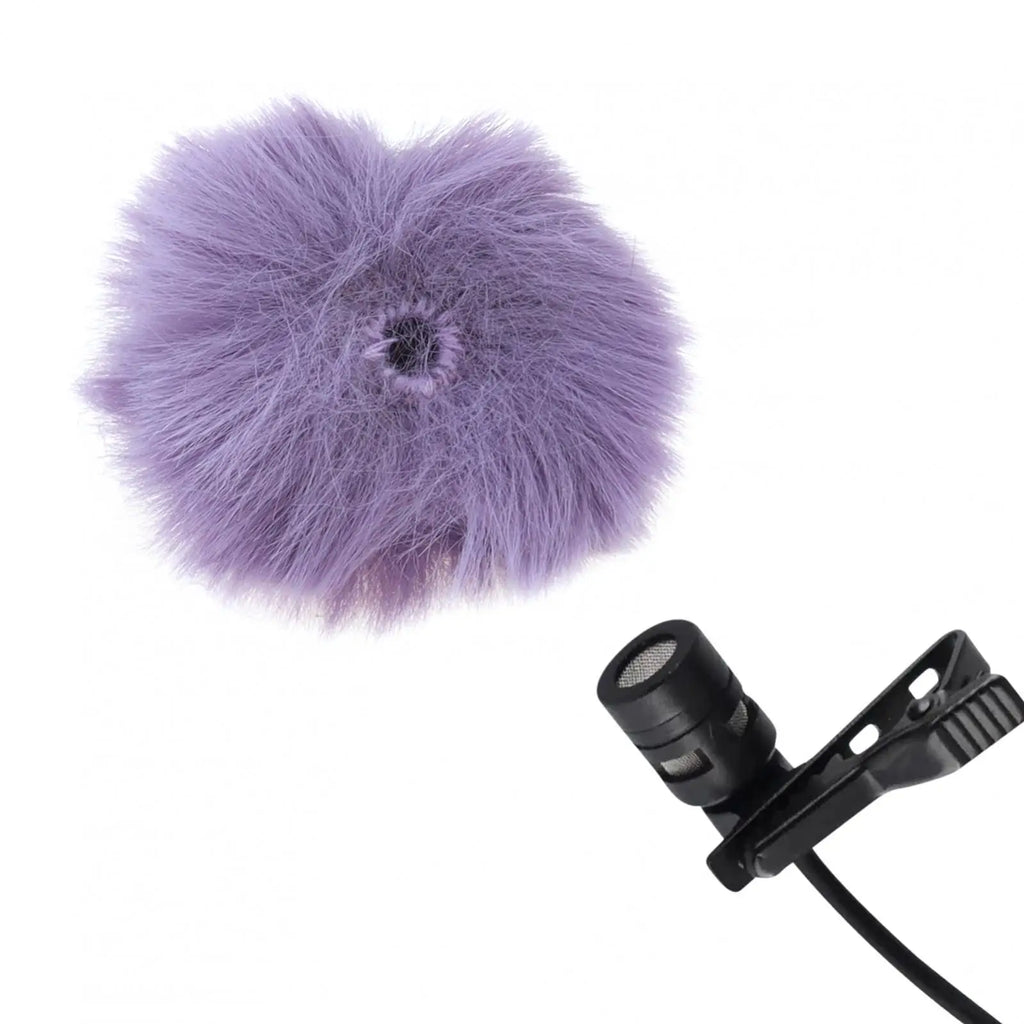 Lavalier Lapel Mic Wind Muff Wind Muff Outdoor Furry Windscreen