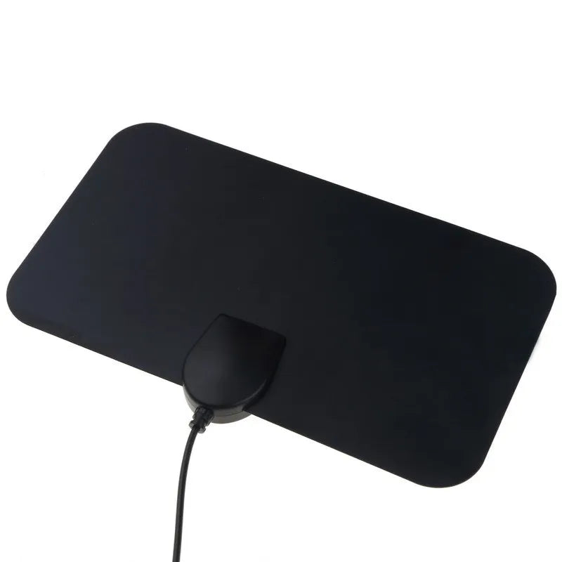 TV Digital Box Antenna Booster Hign Gain High Definition Aerial HD Flat Indoor Active Aerial For Car Antenna RV Travel Smart TV