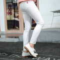 Big Small Girls Skinny Pants Stretch Children Spring Tight Jeans All-matches Pencil Pants Kids Bottoms 2-12Yrs Trousers