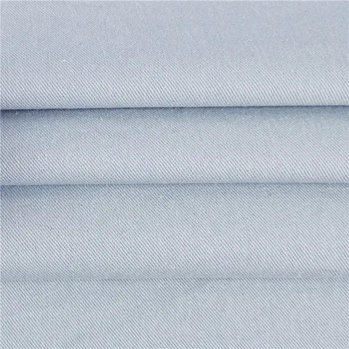 Denim Fabric By The Meter for Sewing Jeans Clothing Coats Dresses Thickened Colored Twill Cotton Handmade Cloth Plain Black Blue