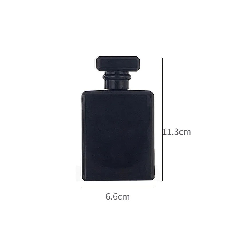 5/10PCS 30/50/100ml Empty Bright Black Perfume Glass Spray Bottle Cosmetic High-end Portable Container Makeup Fine Mist Atomizer