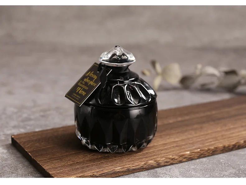 Ins Style Candy Glass Jar Scented Candle Essential Oils Soy Wax Candle Aromatherapy Home Decoration Birthday Xmas Gift