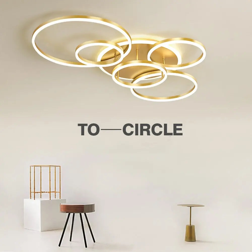 LED Ceiling Chandelier Lighting For Home Living Study Room Bedroom Dimmable Ceiling Lamp Indoor Lighting Decoration Lamps
