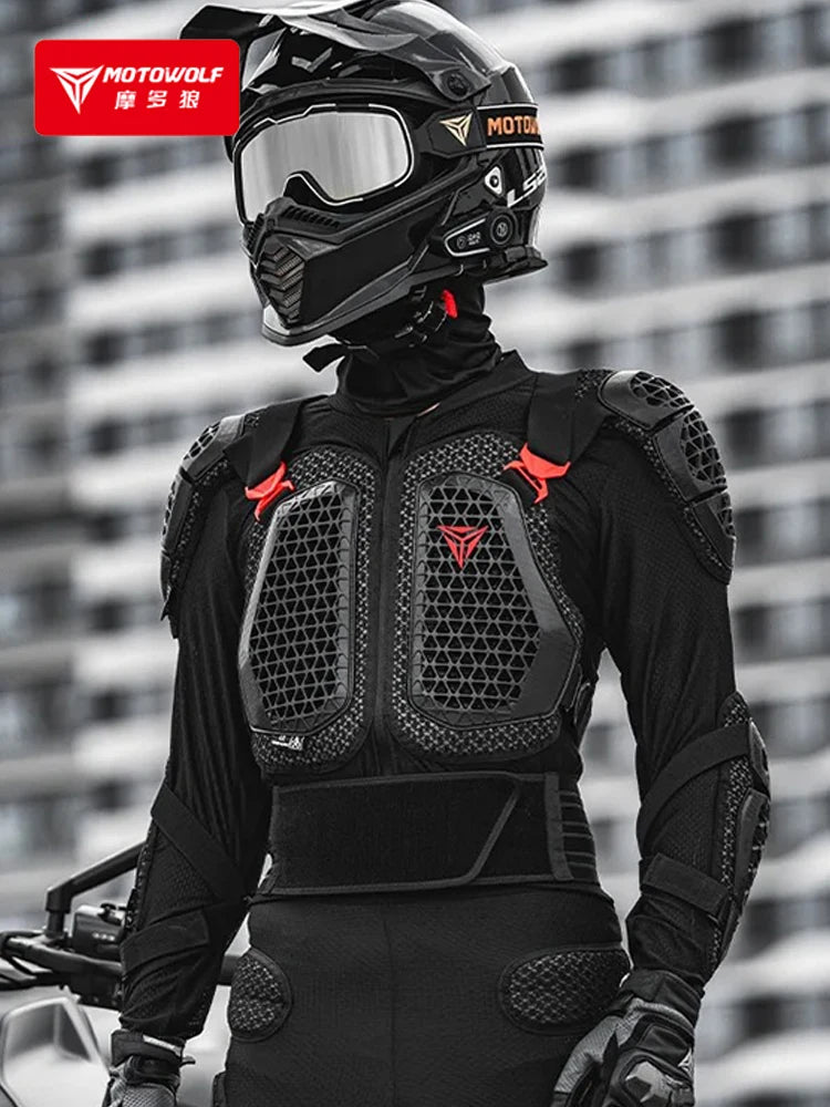 Motorcycle Jacket Men Moto Body Armor CE Approval MX Armor Motocross Racing Jacket Motorbike Moto Protection Gear