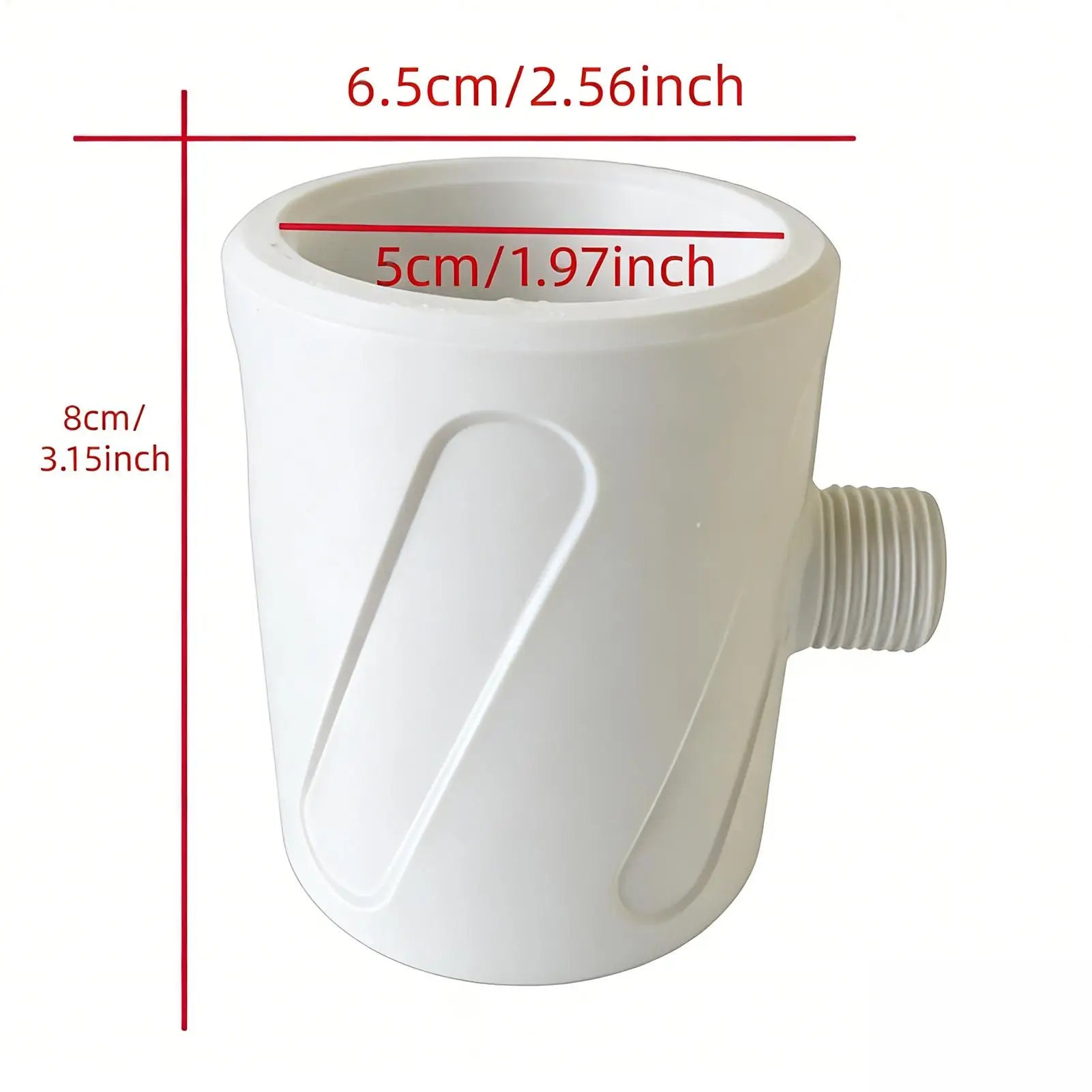 Shower Head, Portable Universal Anti-Clog Precision Threading, Men Rain Shower Head Bath Accessories for Home, Gym, Spa, Washing