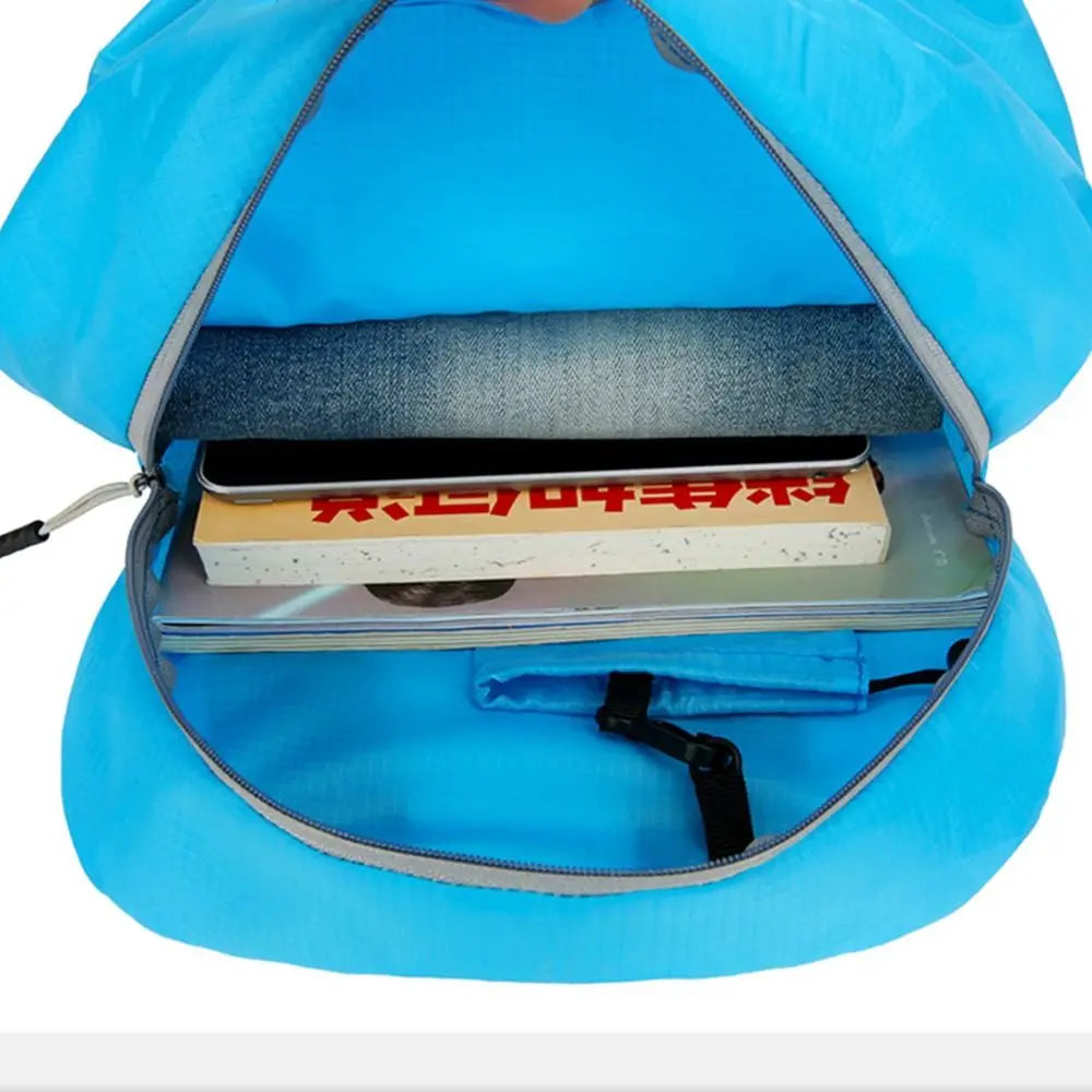 Ultralight Portable Camping Hiking Waterproof Travel Women Mini Travel Backpack Foldable Men Backpack Lightweight Nylon Bag