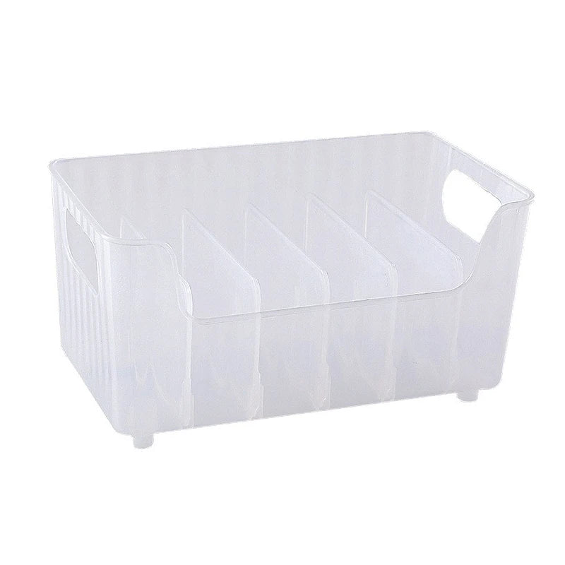 Plastic Food Packet Organizer Bins for Kitchen Drawer Storage Snack Bags Sugar Packets Dividers Fridge Cabinet Seasoning Holders
