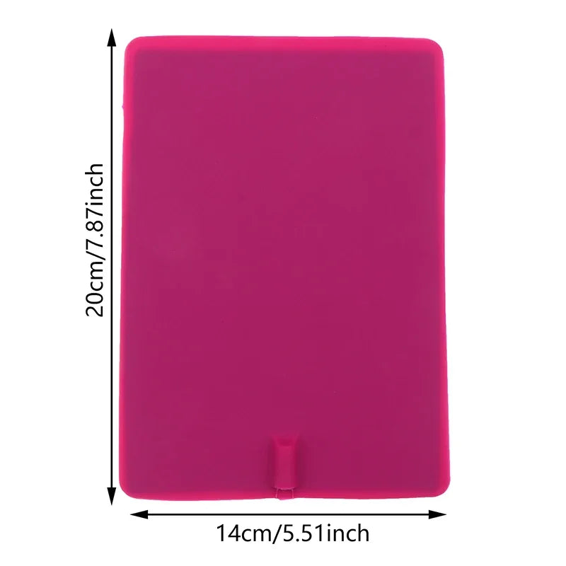 2PCS 14*20cm TENS Machine / Muscle Stimulator Massager Muscle Slimming Massage Patch Silicone Gel Electrode Pad with 2mm Plug