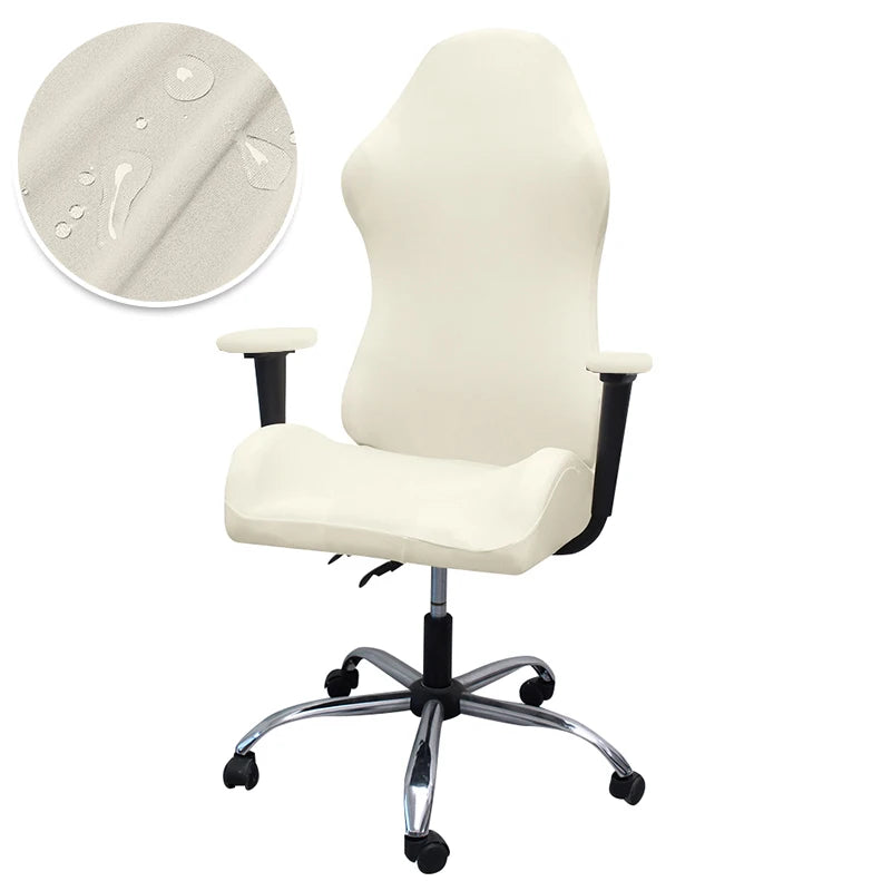 Ergonomic Office Computer Game Chair Slipcovers Stretchy Polyester Reclining Racing Gaming Chair Covers Waterproof Chair Covers
