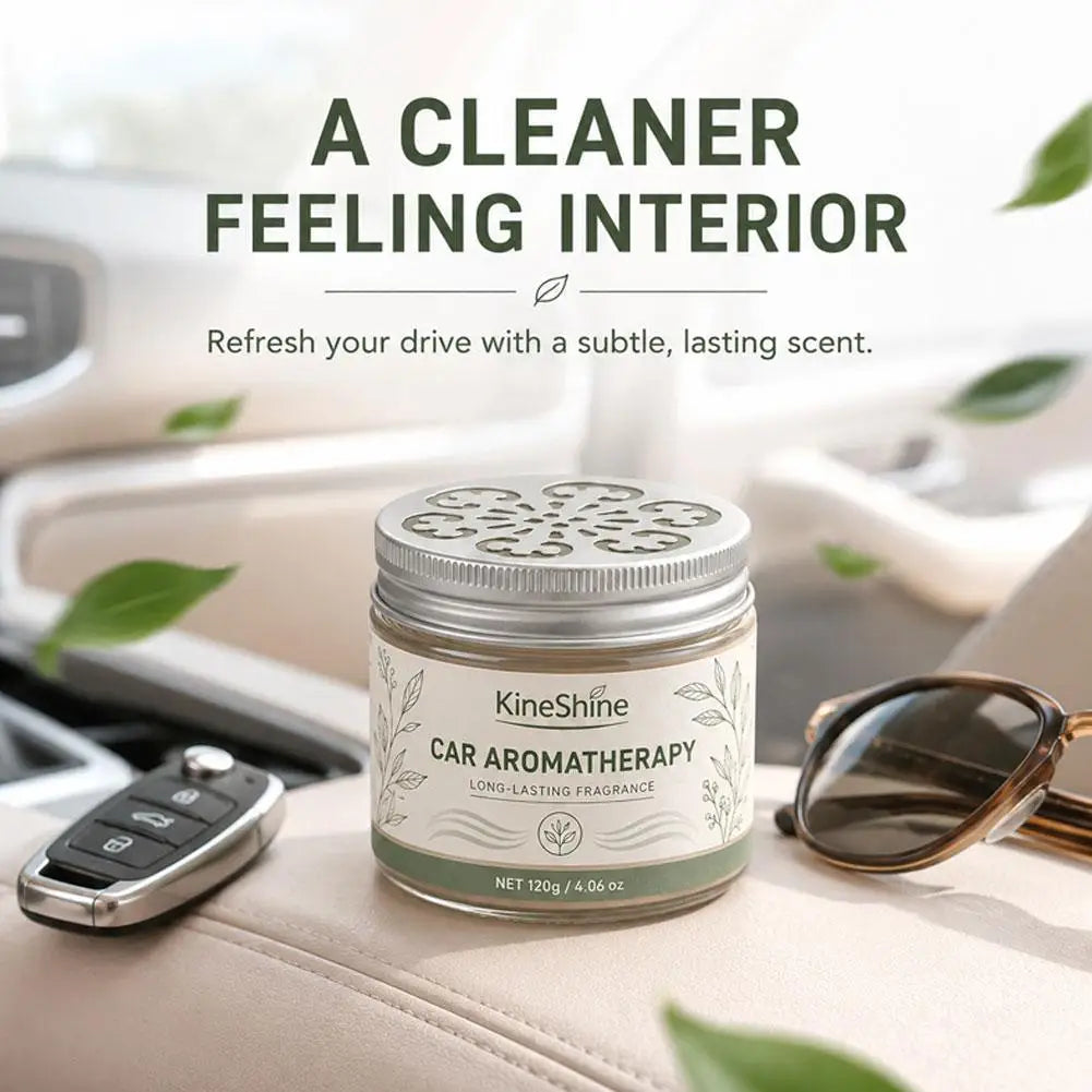 Car Aromatherapy Diffuser Freshener Solid Perfume Car Interior Air Purifier Odor Eliminator Car Accessories