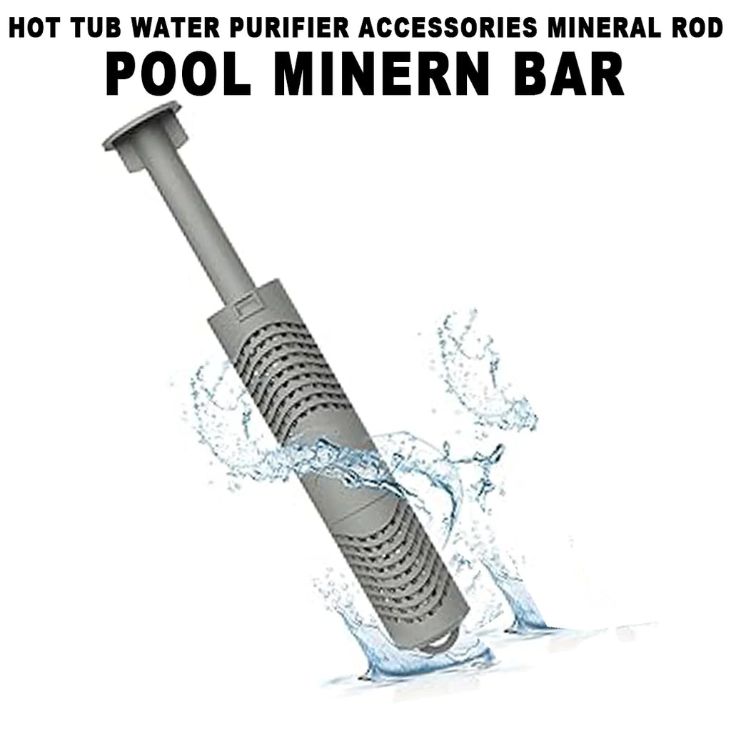 2pcs Bathtub Filter HOTUB Supply Spa Mineral Ion Cartridge Sticks Brings Fresh and Crystal Clear Spring Water