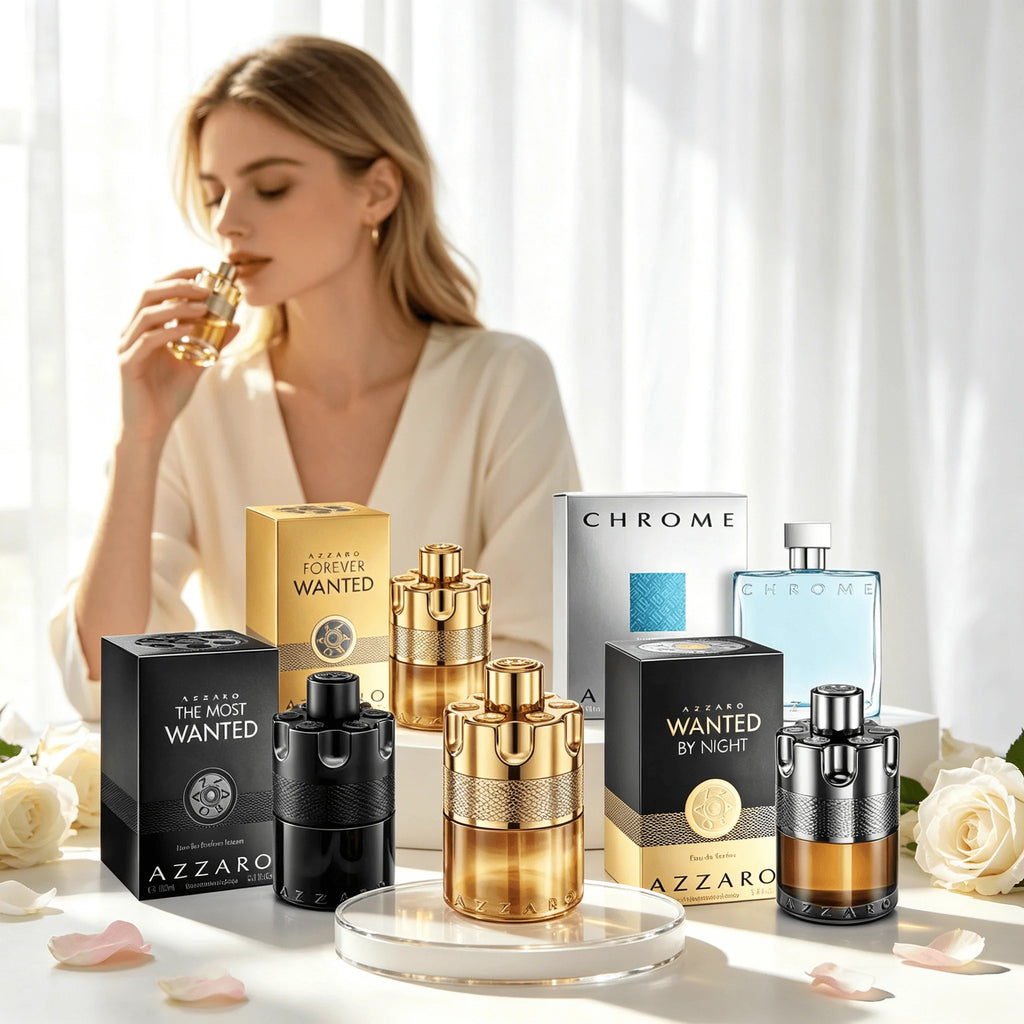 Azzaro Forever Wanted Elixir、Azzaro Wanted、Azzaro The Most Wanted、The Most Wanted Oody Fragrance For Date Night – Long-Lasting Wear – Luxury Perfume Sophisticated Best For Date Night Tail Notes of Vanilla, Amber, an