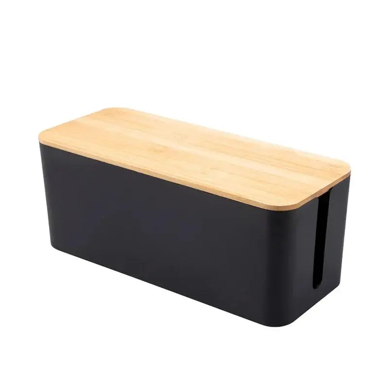 Cable Management Box, Cable Management Kit for Power Strip to Hide Wires, Cord Organizer Boxes, for Home and Office