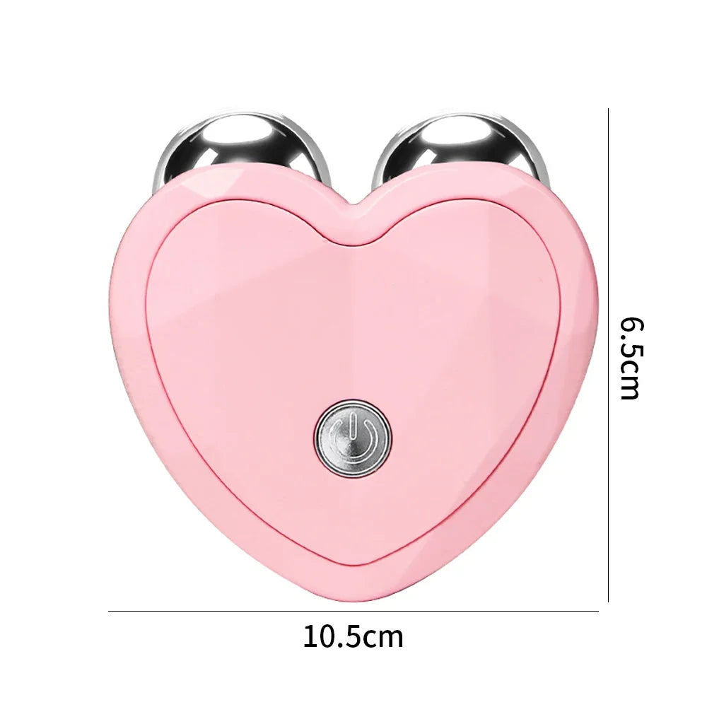 Face Lifting Machine Facial Massager EMSMicrocurrent Roller Skin Tightening Charging Facial Anti Wrinkle Rejuvenation Beauty
