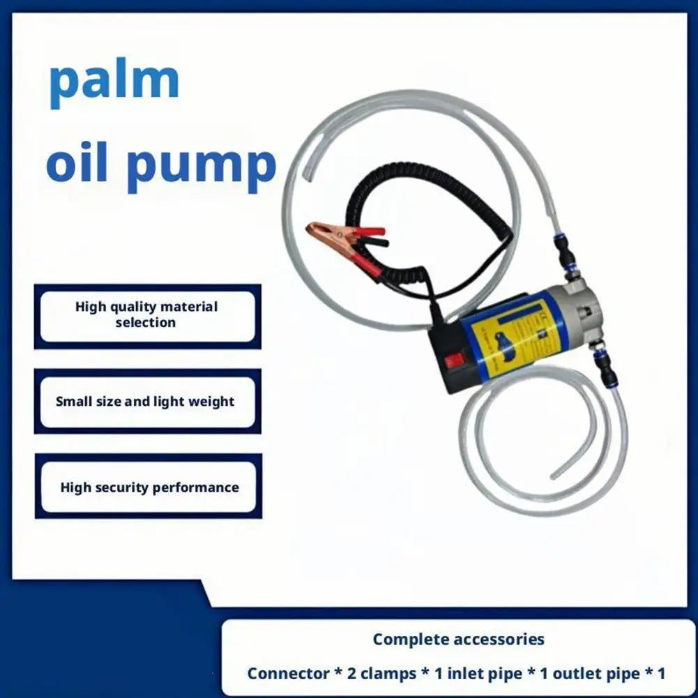 12V/24V Electric Scavenge Suction Transfer Change Pump Oil Transfer Pump 1-4L/min Motor Oil Diesel Extractor Pump For Car Boats