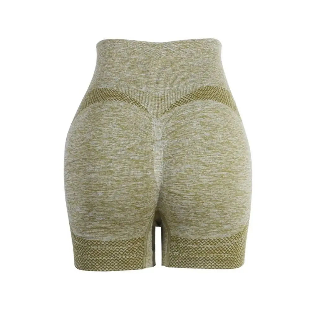 Comfortable Slim Fit Women Yoga Shorts High Waist Seamless Women's Sportswear Breathable Lift Butt Fitness Leggings Summer