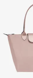 Large, Medium, Small Size French Large Capacity Folding Tote Bag, Fashionable Handheld Commuting Travel Waterproof Nylon Bag