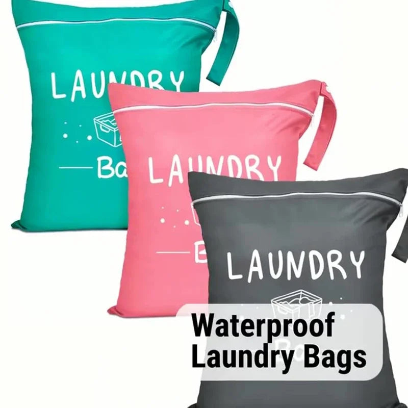 High Density Laundry Bag Outdoor Travel Clothes Shoes Storage Bag Waterproof Durable Washing Bag Fitness Dirty Clothes Pouch New