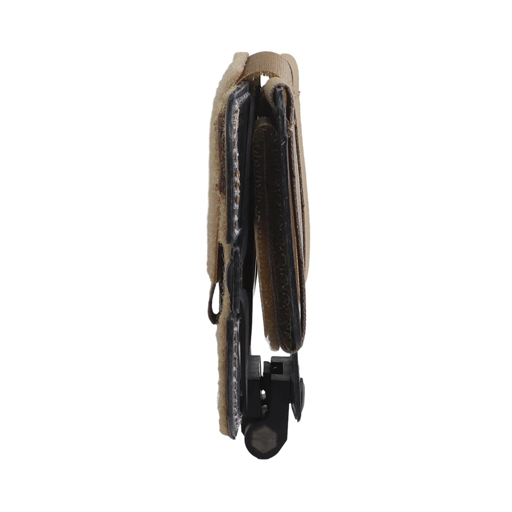 Tactical Phone Pouch with MOLLE/PALS Strap, Foldable Chest Phone Holder for Navigation & Tactical Vest Accessory