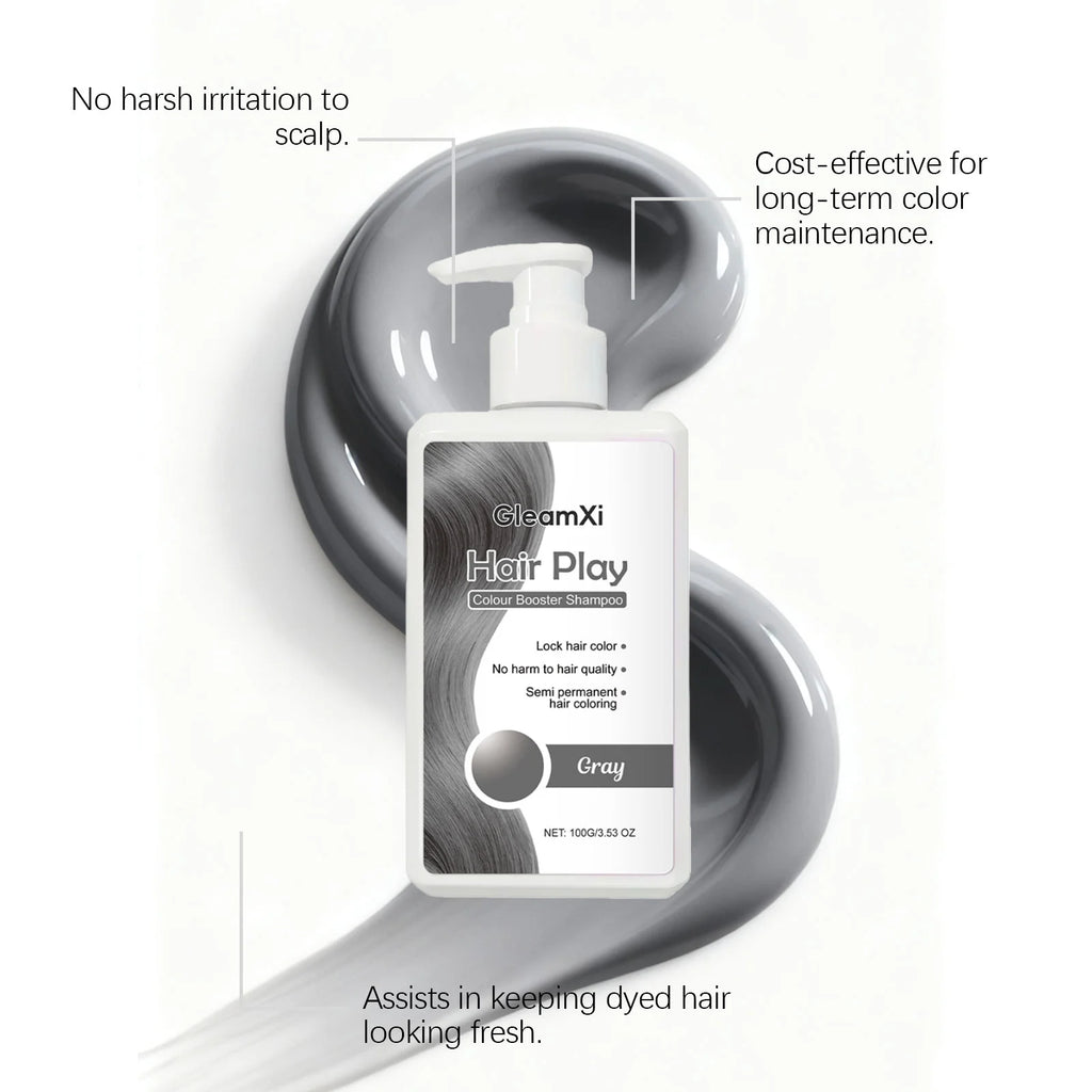 100g Hair Dyeing Shampoo Color-Locking Fade Prevention Gentle Cleansing Nourishing Smoothing Gray Color Fixing Hair Dye Shampoo