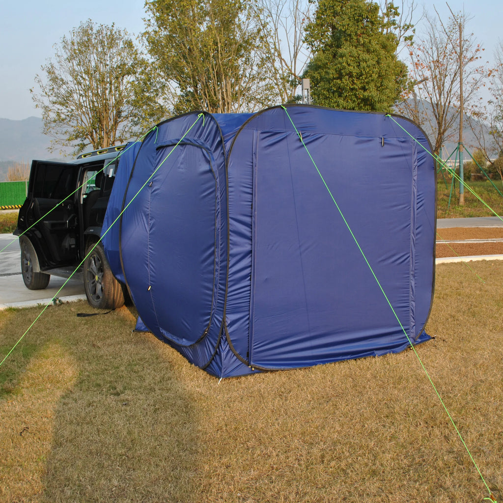 Car Tent trailer Tent, Car Tailgate Tent,Pop Up Car Rear Tent, SUV Tents Car Tents for Campers Multipurpose Truck Tent