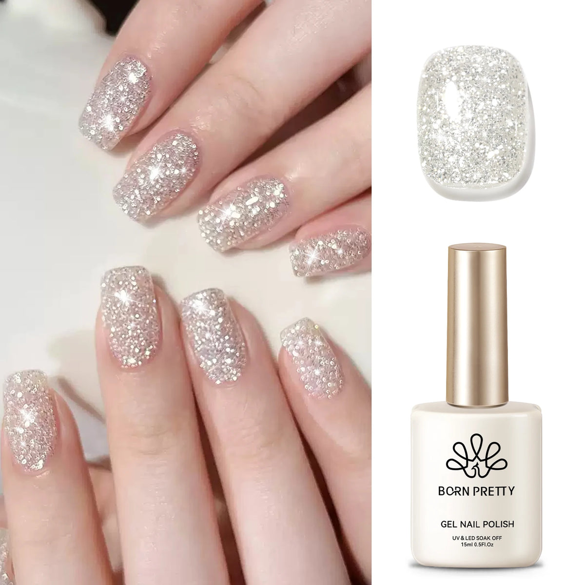 BORN PRETTY 15ml Autumn Nail Blossoming Gel Spreading Effect Watercolor Flower Gel Easy to Apply for Nail Art Manicure Pedicure
