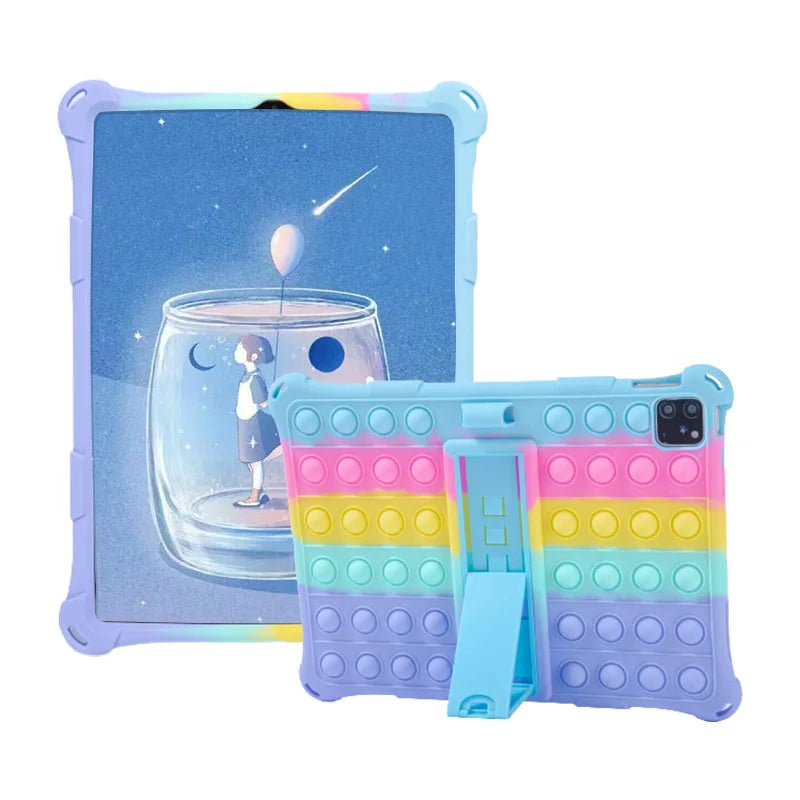 For Apple iPad 10 9 Inch 2022 Case Tablet Kids Folding Cover for iPad Air5 10.9 2022 Mini 3 4 5 6 Pro 11 9.7 10.2 2019 2020 2021