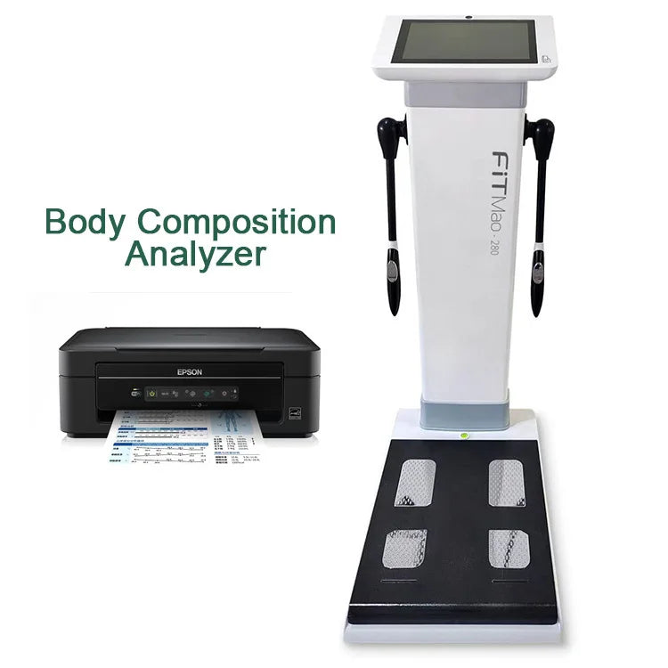2025 Newest Body Fat and Muscle Analyzer With Bioimpedance Machine With Printer Bioelectrical Impedance Analysis