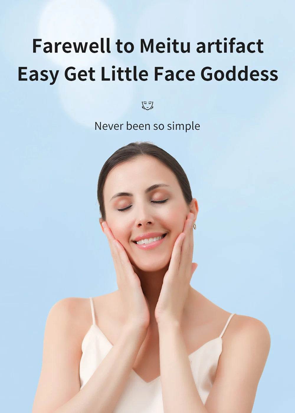 EMS Facial Massager V-Face Double Chin Reducer Face Shape Facial Lifting Machine Chin Slimmer Skin Tightening Care Beauty Device