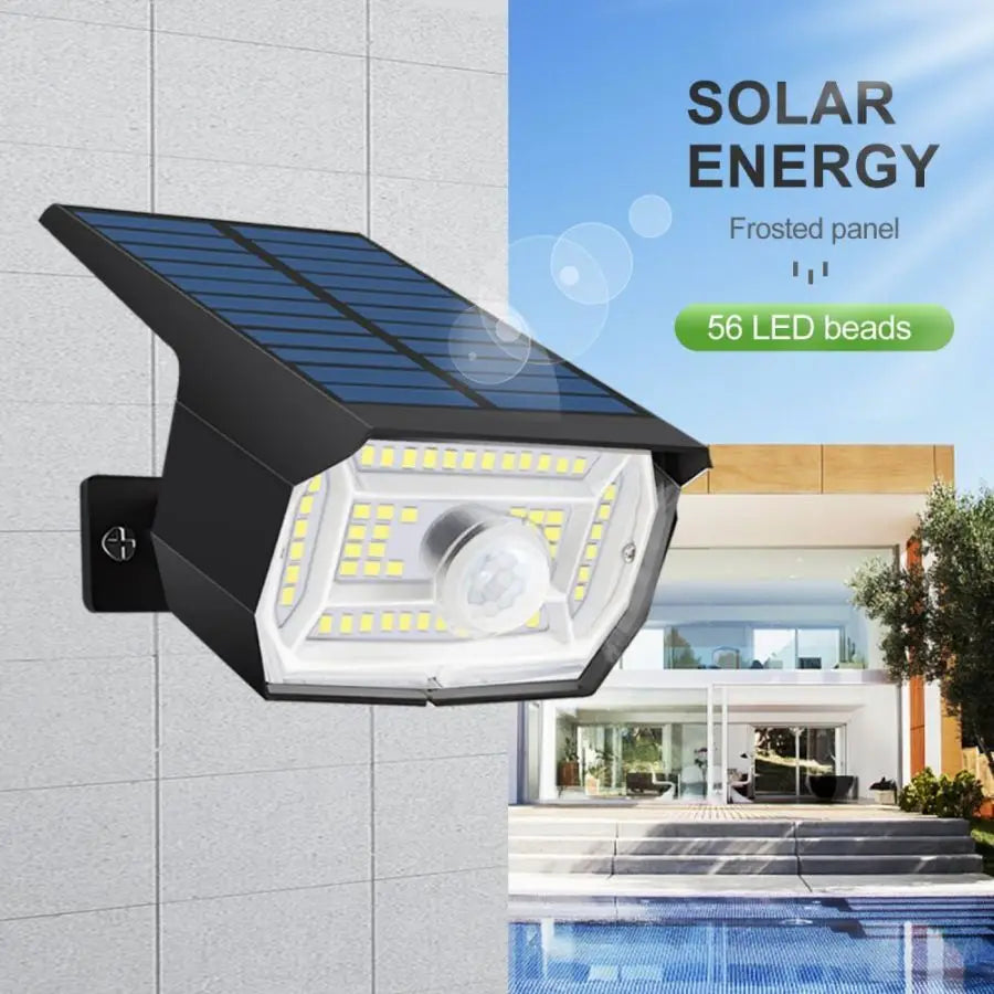 Outdoor 72/68 LED Solar Landscape Spotlights IP65 Waterproof Solar Light with 3 Modes Solar Garden Lighting for Outside Yard