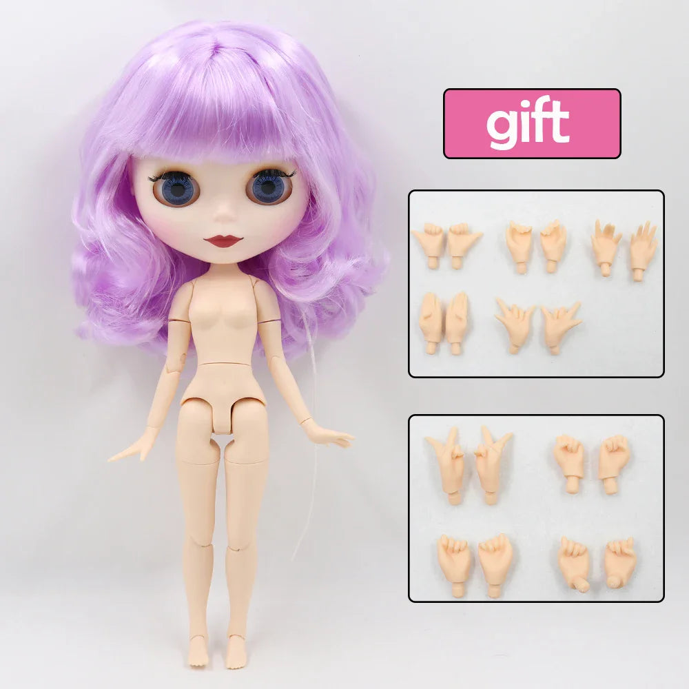ICY DBS Blyth Doll 1/6 BJD Toy Joint Body Special Offer Lower Price DIY Girls Gift 30cm Anime Doll Random Eyes Colors